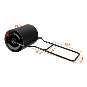 Premium Heavy Duty Yard Lawn Roller  16" x 19.5" | Zincera
