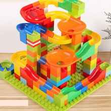 Load image into Gallery viewer, Marble Run Race Toy Track Set | Zincera