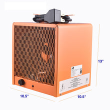 Load image into Gallery viewer, Portable Compact Electric Indoor Infrared Patio Garage Space Heater