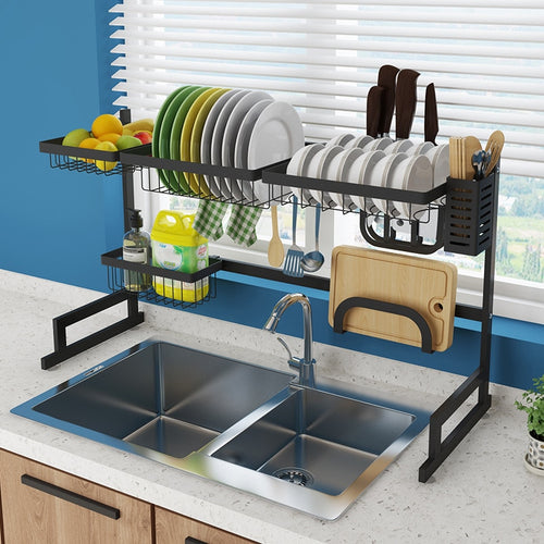 Over Kitchen Sink Dish Drying Rack | Zincera