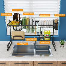 Load image into Gallery viewer, Over Kitchen Sink Dish Drying Rack | Zincera