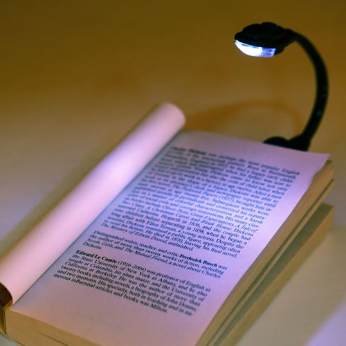 Clip On Book Reading Light Lamp | Zincera