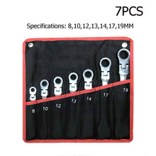 Load image into Gallery viewer, Flex Head Ratcheting Metric Wrench Set | Zincera