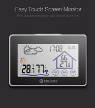Load image into Gallery viewer, Indoor Outdoor Home Weather Station | Zincera