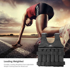 Adjustable Workout Weighted Running Vest | Zincera