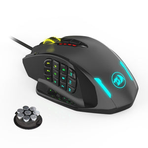 Wired Light RGB PC Gaming Mouse With Side Buttons | Zincera