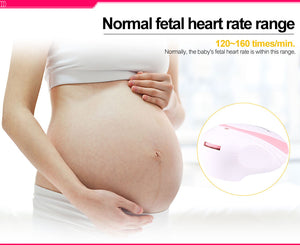 Fetal Baby Doppler Home Heartbeat Monitor | Zincera
