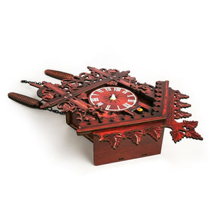 Antique Battery Operated Cuckoo Wall Clock | Zincera