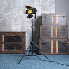 Load image into Gallery viewer, Adjustable Industrial Spotlight Work Floor Lamp | Zincera