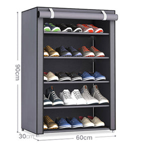 Spacious Shoe Storage Cabinet Organizer Cubby Stackable Rack | Zincera