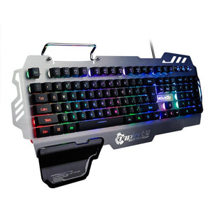 Premium Light Up PC RGB White Gaming Keyboard
