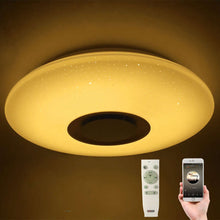Load image into Gallery viewer, LED Flush Mount Ceiling Modern Light With Music | Zincera