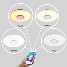 Load image into Gallery viewer, LED Flush Mount Ceiling Modern Light With Music | Zincera
