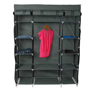 Portable Wardrobe Clothes Closet Heavy Duty Storage Organizer | Zincera