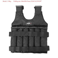 Load image into Gallery viewer, Adjustable Workout Weighted Running Vest | Zincera