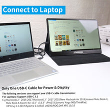 Load image into Gallery viewer, Portable Computer USB Powered Monitor | Zincera