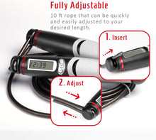 Load image into Gallery viewer, Smart Digital Speed Skipping Jump Rope | Zincera
