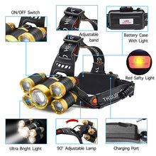 Load image into Gallery viewer, Rechargeable LED Headlamp Light | Zincera