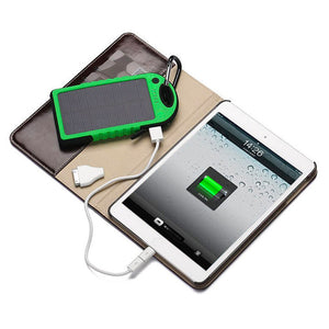 Portable Solar Powered Cell Phone Battery Charger | Zincera