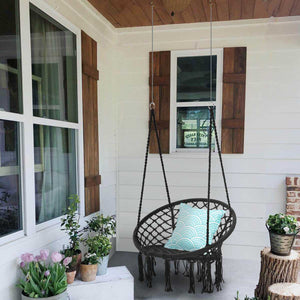Hanging Hammock Swing Chair Indoor Outdoor | Zincera