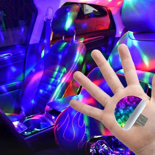Interior Car LED Ambient Disco Atmosphere Light | Zincera