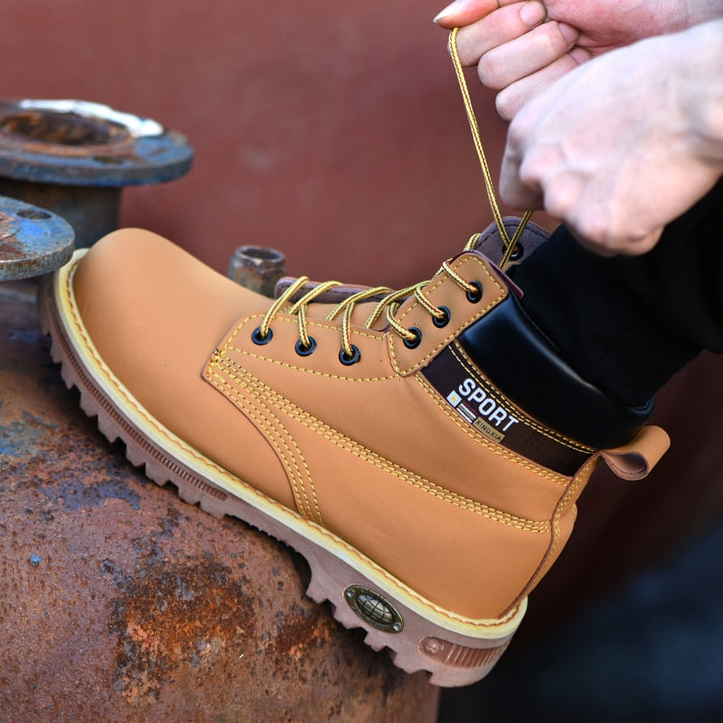 Mens Composite Heavy Duty Steel Toe Work Boots | Zincera