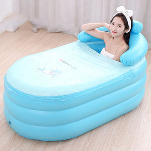 Portable Stand Alone Inflatable Bathtub For Adults | Zincera