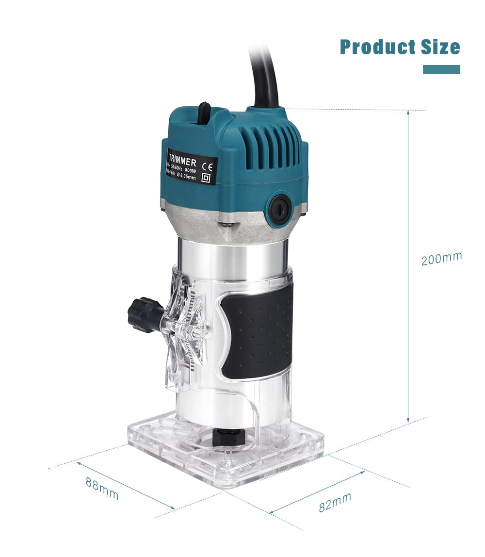 Handheld Wood Router Trimmer Tool– Zincera