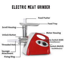 Load image into Gallery viewer, Premium Electric Meat and Sausage Grinder | Zincera