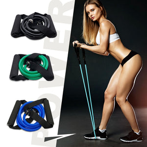 Workout Exercise Resistance Bands Set For Arms/Legs | Zincera