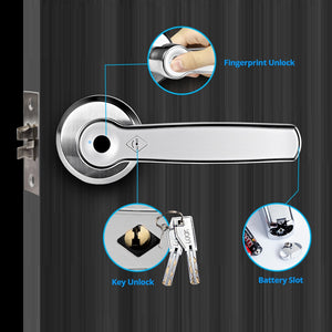 Fingerprint Smart Biometric Door Lock | Zincera
