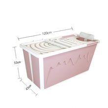 Load image into Gallery viewer, Portable Stand Alone Foldable Bathtub Spa For Adults | Zincera