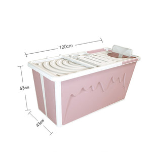 Portable Stand Alone Foldable Bathtub Spa For Adults | Zincera