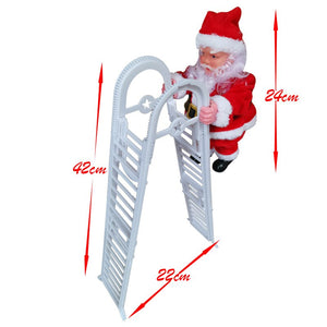 Climbing Santa Ladder Christmas Toy | Zincera