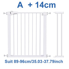 Load image into Gallery viewer, Wide Baby Walk Through Fence Gate With Door Pressure Mounted | Zincera