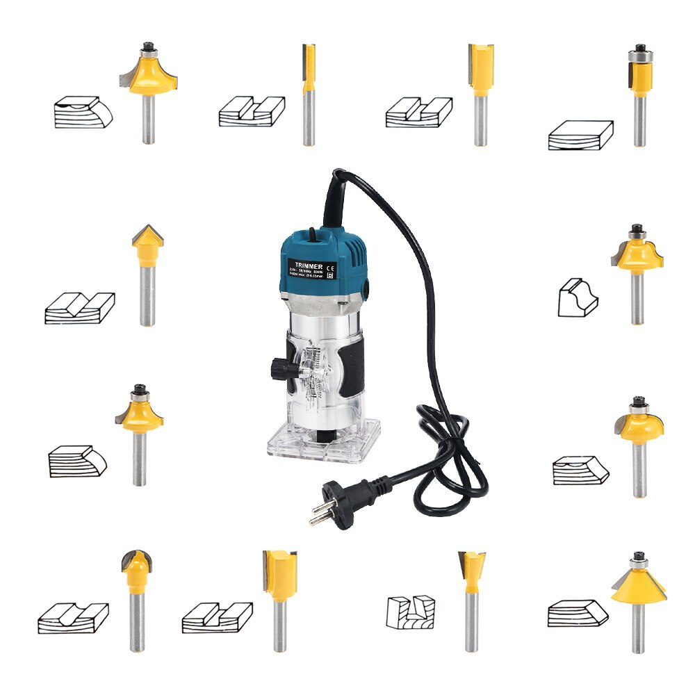 Handheld Wood Router Trimmer Tool– Zincera