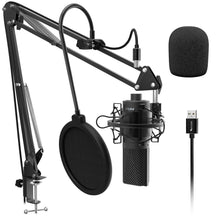 Load image into Gallery viewer, Premium USB Recording Studio Recording Microphone | Zincera