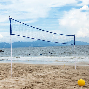 Heavy Duty Portable Outdoor Pool Volleyball Net | Zincera