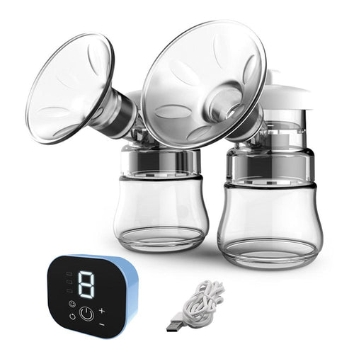 Electric Portable Double Breast Pump Hands Free Breastfeeding | Zincera