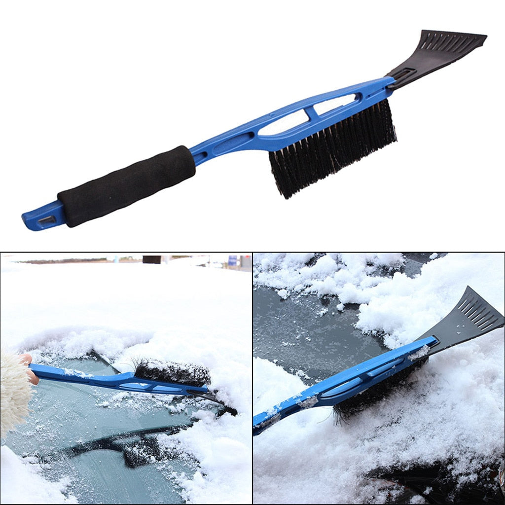 Car Windshield Ice Scraper Broom | Zincera