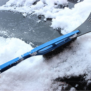 Car Windshield Ice Scraper Broom | Zincera