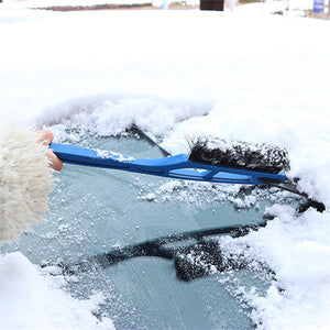 Car Windshield Ice Scraper Broom | Zincera