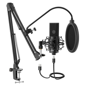 Premium USB Recording Studio Recording Microphone | Zincera