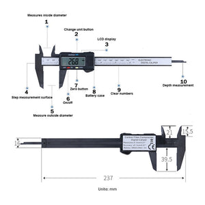 Digital Micrometer Measuring Caliper | Zincera