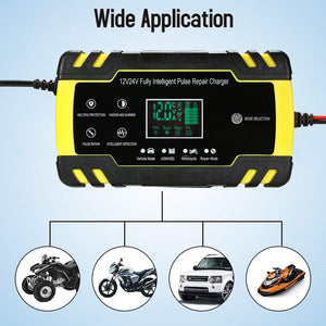 12V Portable Car Battery Charger Automatic | Zincera