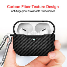 Load image into Gallery viewer, Carbon Fiber Airpods Pro Case Protective Cover | Zincera