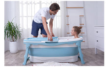 Load image into Gallery viewer, Extra Large Foldable Stand Alone Bathtub For Adults | Zincera