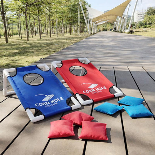 Deluxe Regulation Cornhole Bean Bag Toss Board Set | Zincera