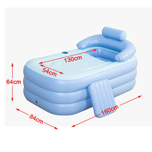Portable Stand Alone Bathtub Foldable Spa With Foot Pump | Zincera