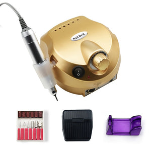 Professional Electric Nail File Drill Machine Kit | Zincera